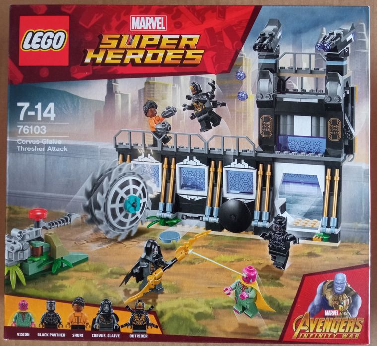 Lego Marvel Super Heroes Novo e Selado 76051/76067/76088/76108 /76115