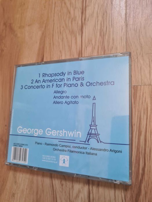 George Gershwin Rhapsody in Blue american in paris cd