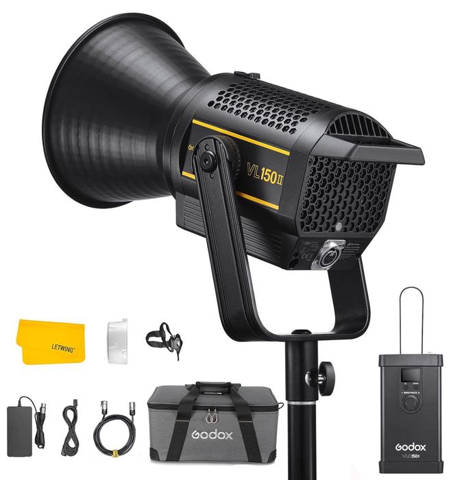 Godox VL150 LED 150W – Luz Profissional Vídeo/Fotografia