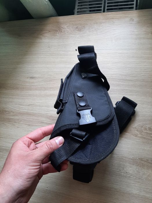 Кобура Leapers UTG Elite Tactical чорна . Кобура стегнова