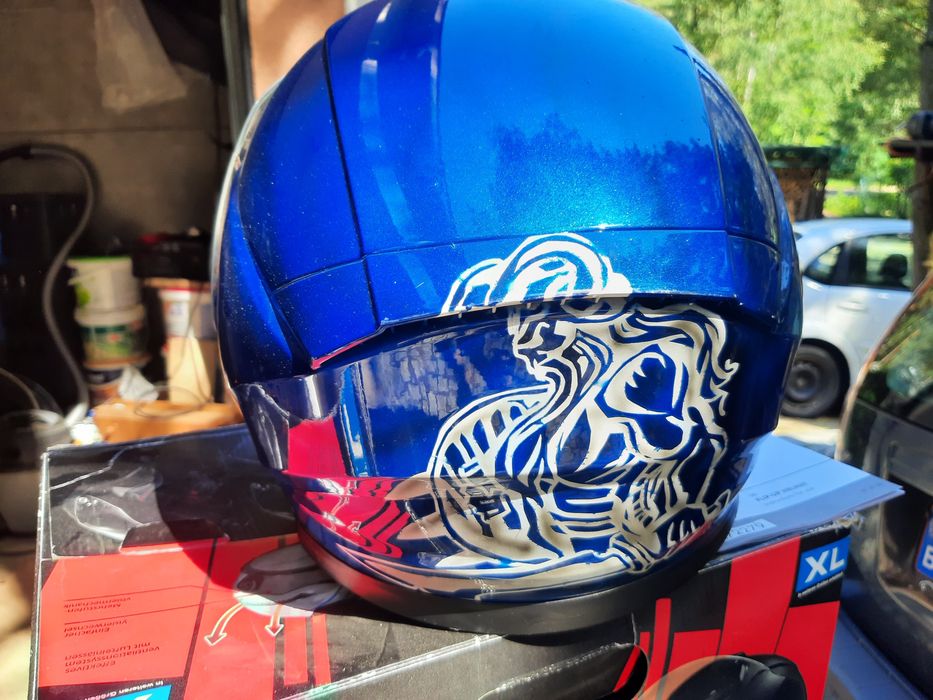 Kask na SKUTER,Quada Motor-Bardzo Ładny