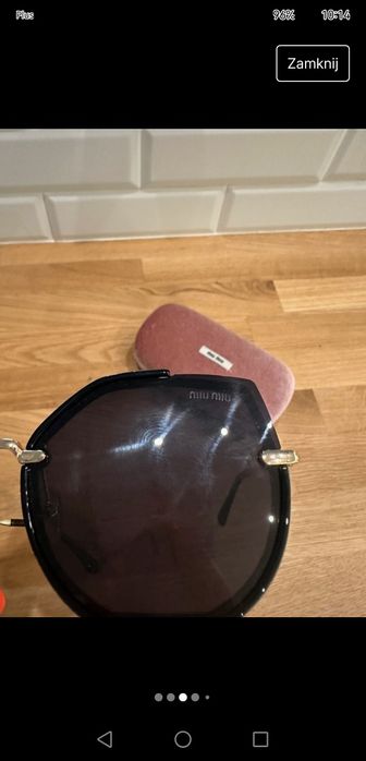 Okulary przeciwsłoneczne Miu miu