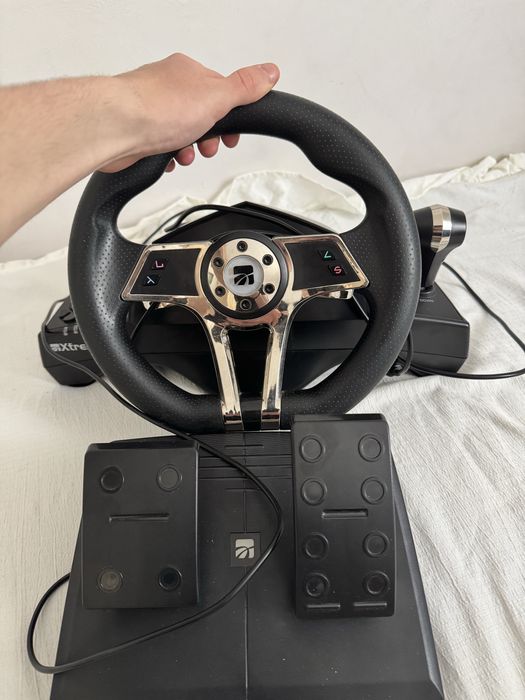Ігрове кермо для PS3 /PS4 з педалями та коробкою передач