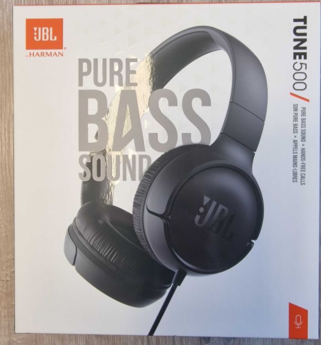 Słuchawki JBL Tune 500 – Pure Bass Sound
