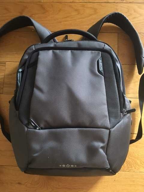 Męski plecak na laptopa SAMSONITE szaro-czarny