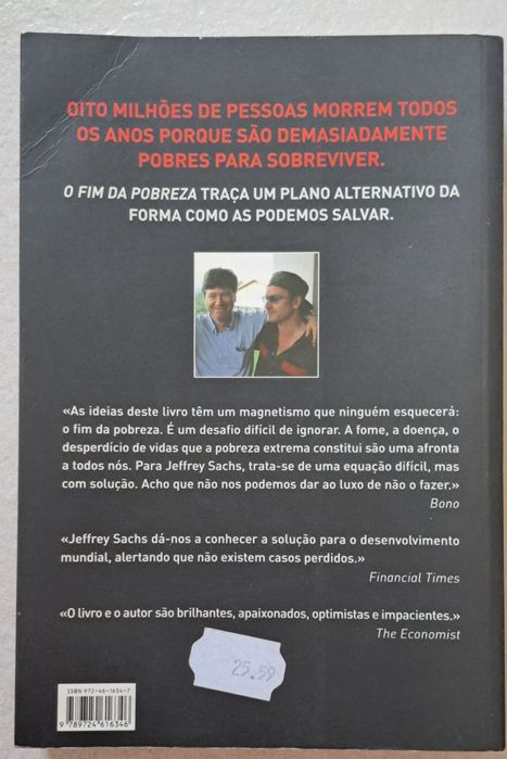 Livro O Fim da Pobreza - Jeffrey Sachs