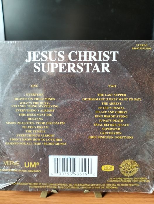 CD duplo Jesus Christ Superstar