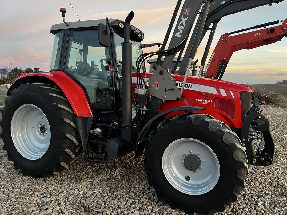 Massey Ferguson 6465 Ładowacz Tuz 2012 Rok Silnik Sisu Miękka Oś 6480