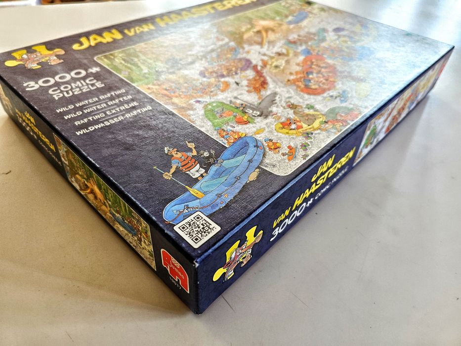 Puzzle 3000 Jan van haasteren Rafting