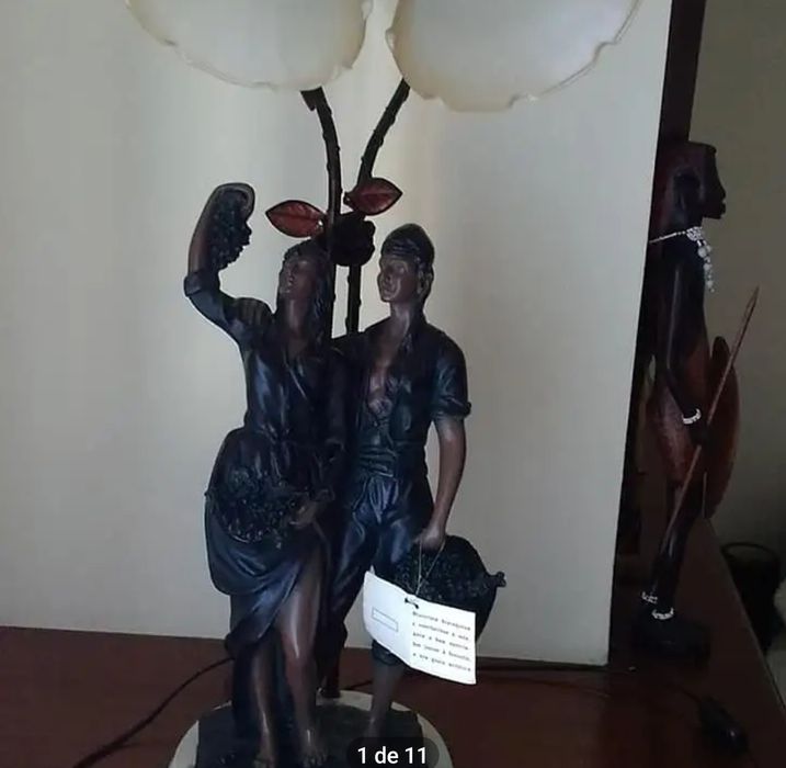 Candeeiro de mesa da Bronze Arte