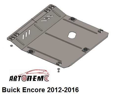 Захист двигуна BENTLEY Continental Bentayga BUICK Envision Enclave