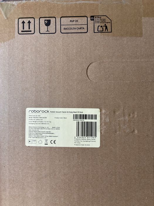 Новий. Робот-пилосос Roborock QV 35A