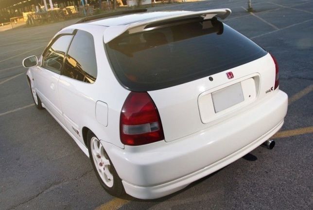 LIP SPOILER AILERON PALA ABA LAMINA LÁBIO AVENTAL RABETA HONDA CIVIC EK9 EK TYPER TYPE-R SPOON MUGUEN HATCHBACK