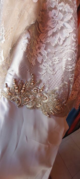 Vestido Novo com etiqueta Estefânia n50 conjunto vestido gala e casac