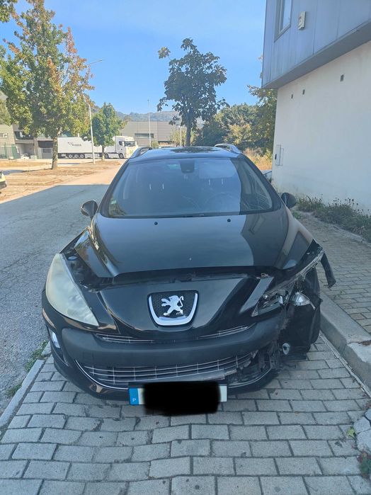 Peugeot 308 SW 2009 — Para Peças / Restauro (Motor Pega + Airbags Intactos)