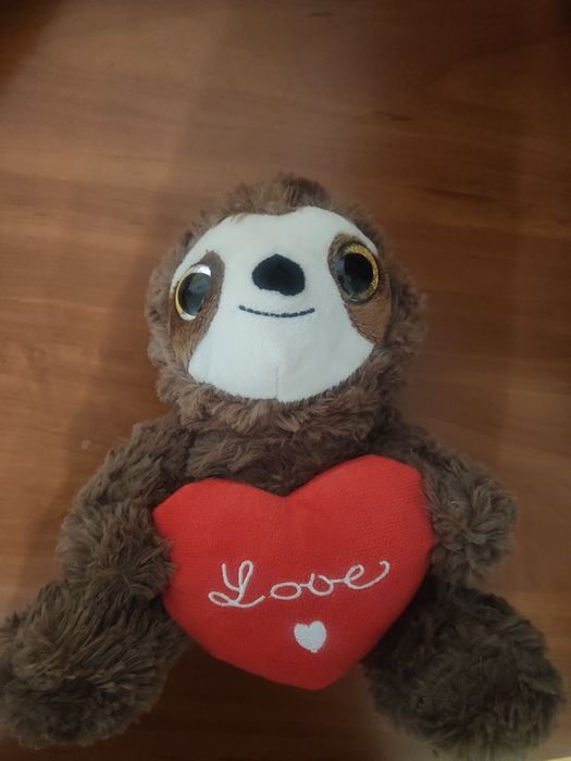 Дитяча м'яка іграшка Лінивець коричневий Livarno home Німеччина