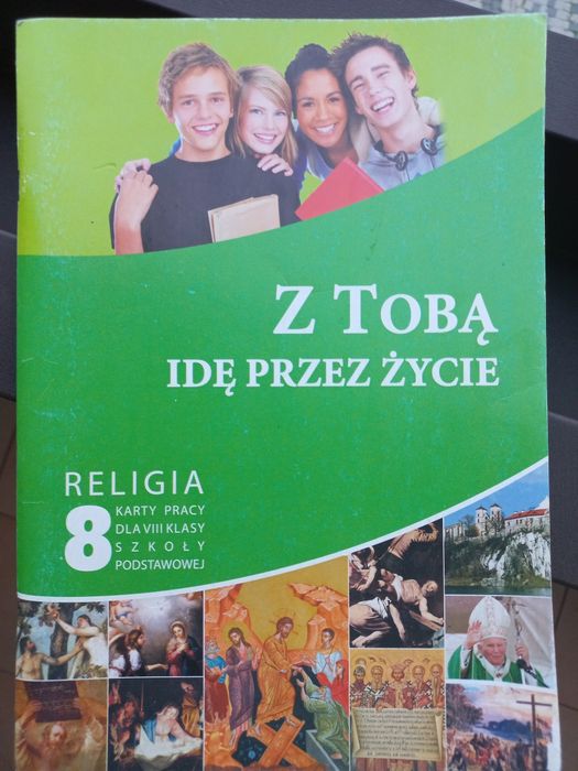Karty Pracy do kl.8 Z Tobą Idę Przez Życie wydawnictwo GAUDIUM