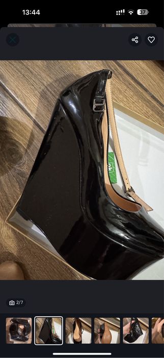 Натуральная кожа/Туфлі на танкетці/Лодочки/Шкіряні/Кожа/Новий рік/