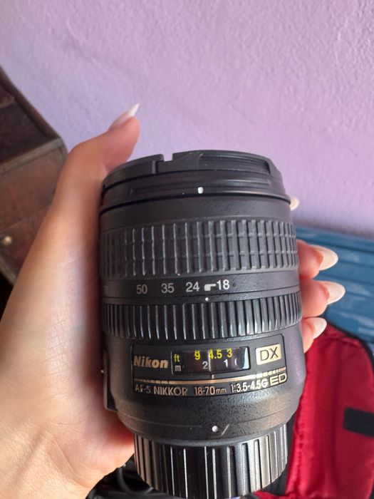 Nikon D7000 + objetiva 50mm + 18-70mm