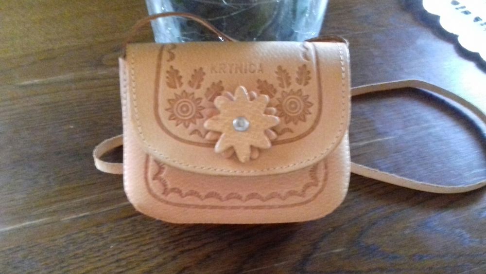 Torebeczka skórzana