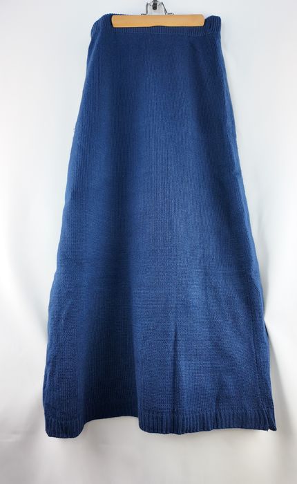 Spódnica maxi Shein L nowa bez metki granatowa dzianinowa