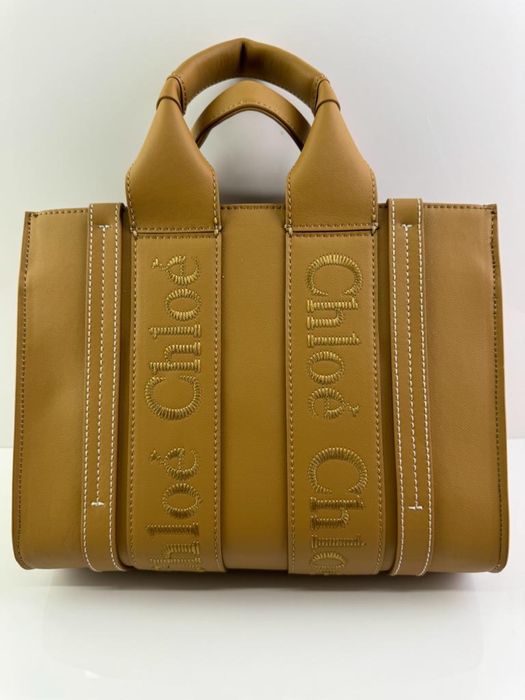 Chloe - woody medium | shopperka duża torba