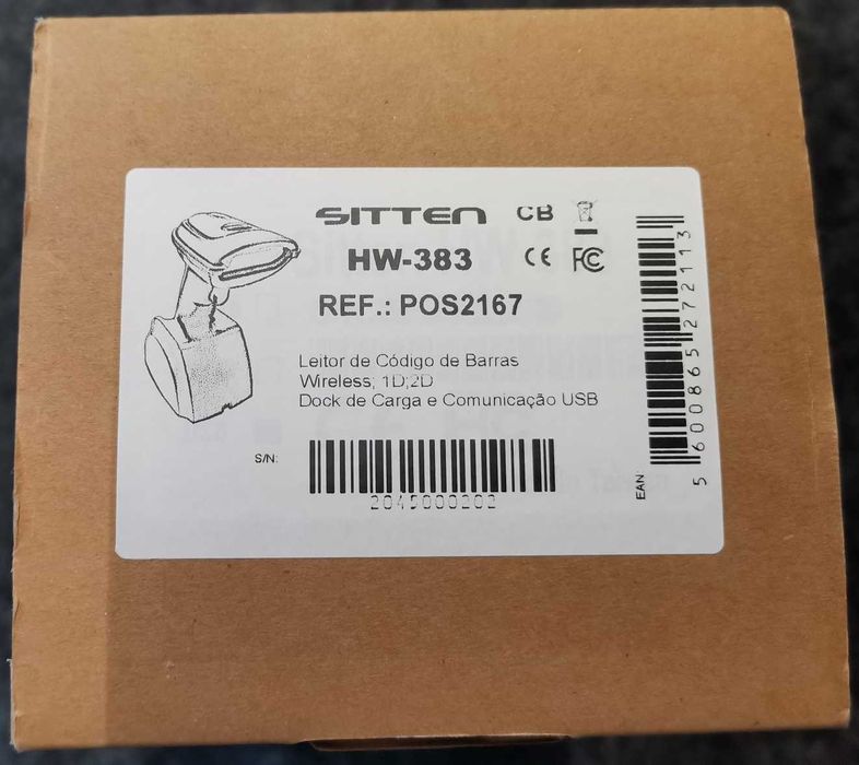 Leitor Código Barras Wireless - Sitten HW-383
