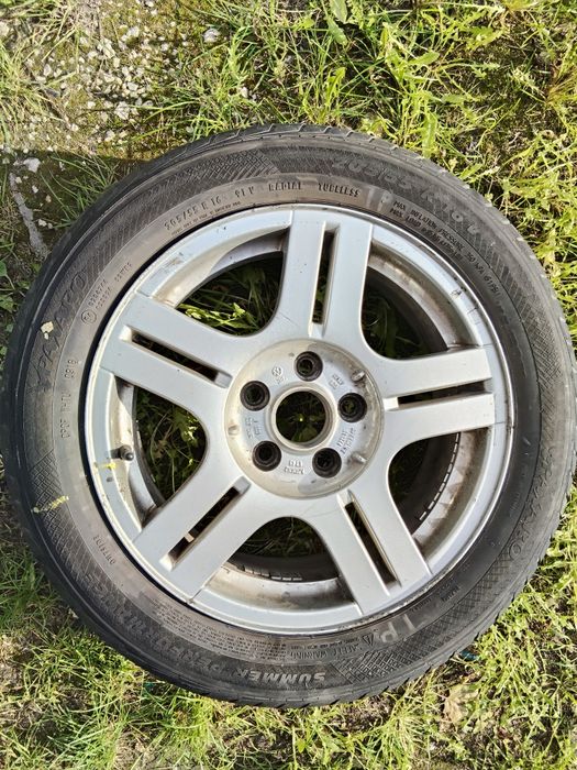 Oryginalne Alufelgi VW Passat B5 16" 5x112 z oponami letnimi 205/55 R16