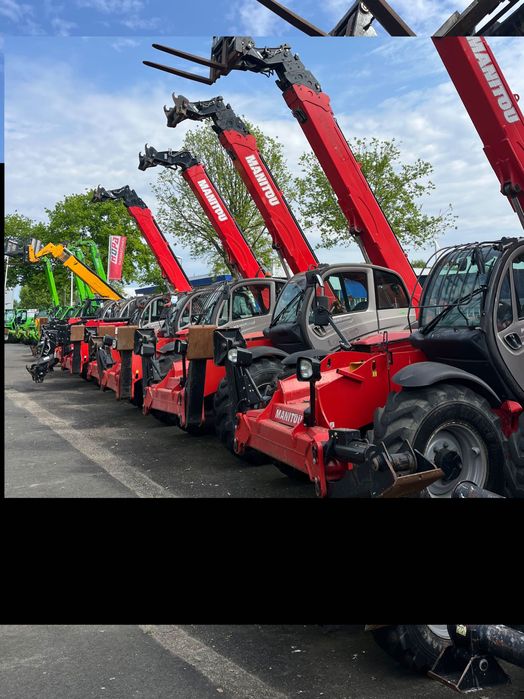 Ładowarka teleskopowa Manitou, Merlo, kosz widły wyciągraka