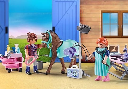 Playmobil Veterinario de Cavalos NOVO