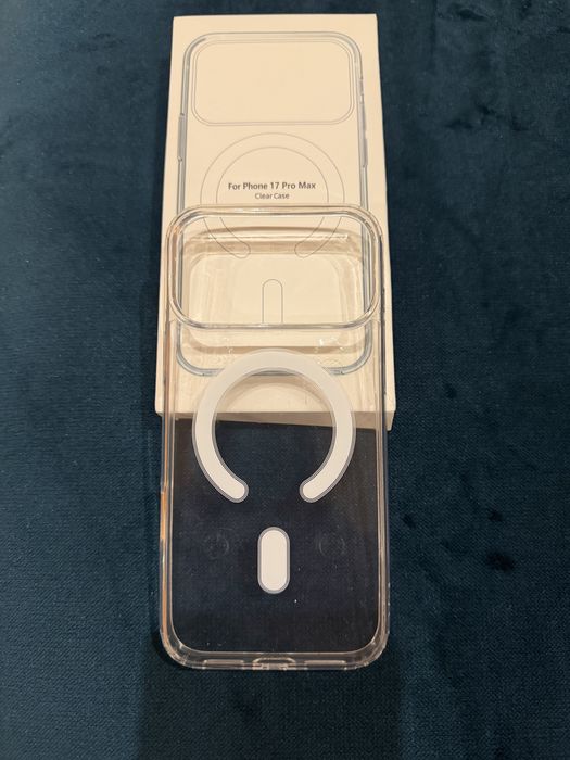 capa clear case para iphone 17 pro max