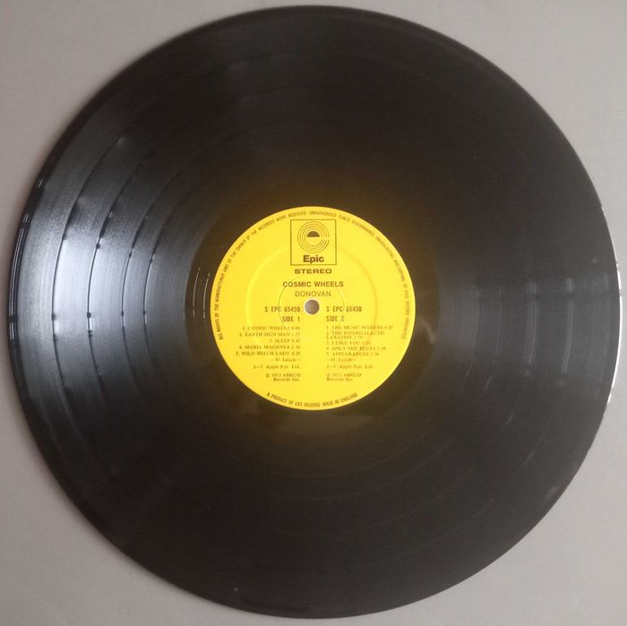 Donovan - - - - - Cosmic Wheels - - - - - LP