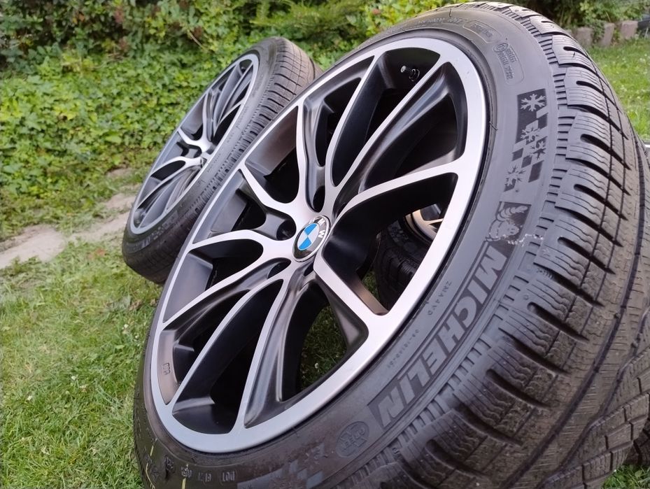 Oryginalne alufelgi BBS SV 20" BMW X5 X6 5x120 czujniki TPMS