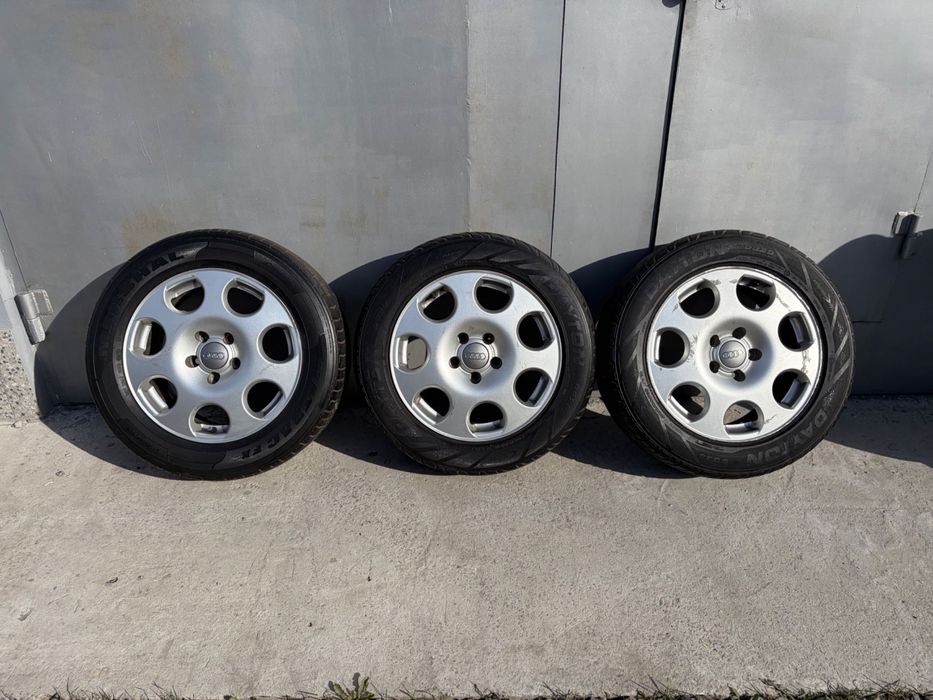 3 ШТ ДИСКИ AUDI OEM 8E0601025F 7X16 5X112 ET42 DIA57,1 (SILVER)