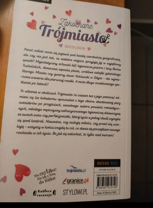 Książka "Zakochane Trójmiasto"