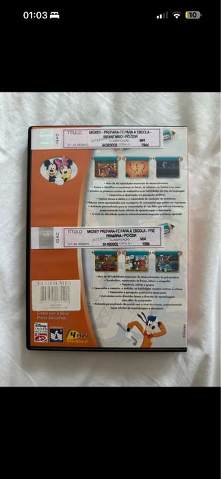 Jogo Disney learning Prepara-te para a escola