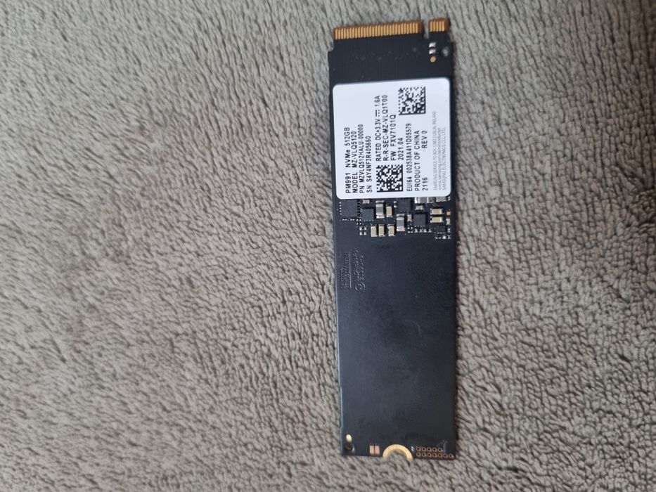 Dysk SSD 516GB m.2