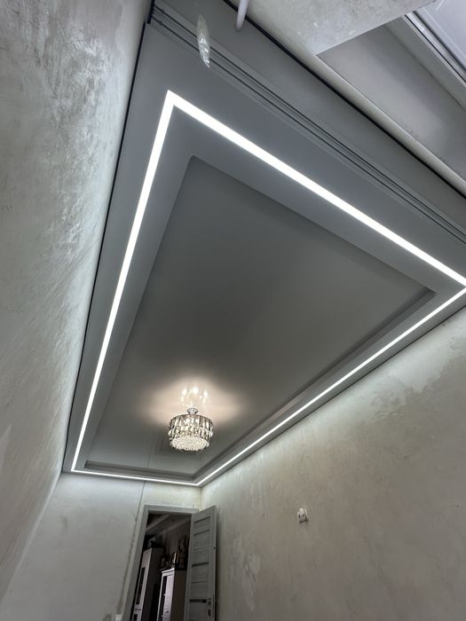 Натяжні стелі, знижки 5-20%. Натяжные потолки. Слив воды. Ремонт