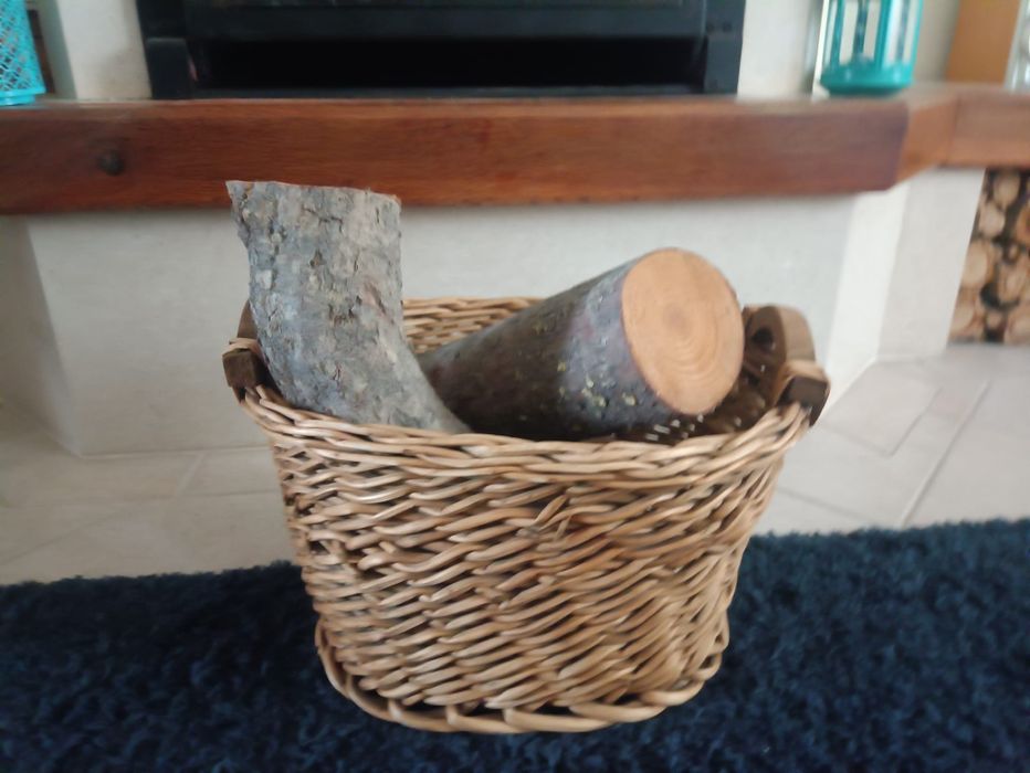 Cesta para Lenha Oval