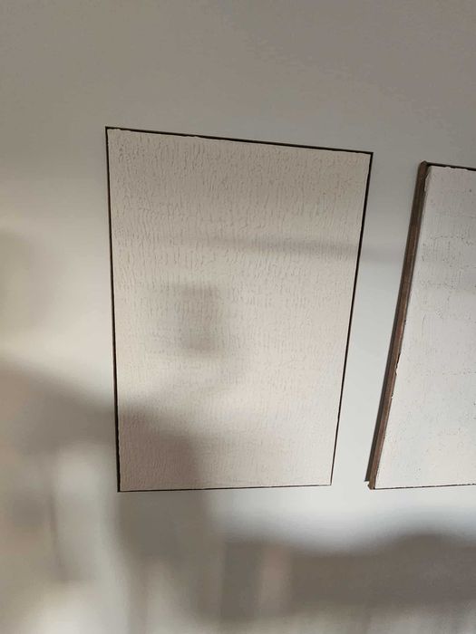 Quadro com textura em gesso 60x90cm-Textured plaster painting 60x90cm