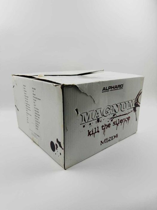 Автомобільний сабвуфер Alphard Magnum M12D4, Арт: 44394