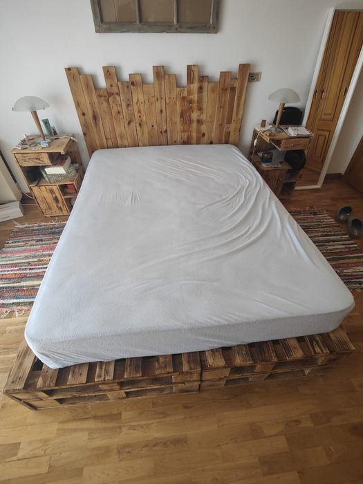 Cama e acessórios casal