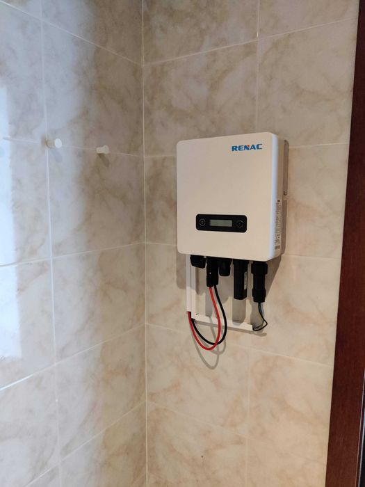 Paineis solares + inversor on-grid