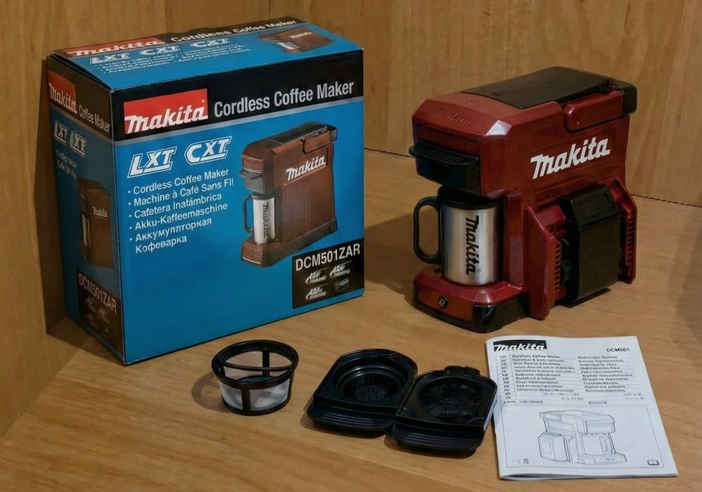 Makita dcm501zar кавоварка на 12-18v оригінал із Англія