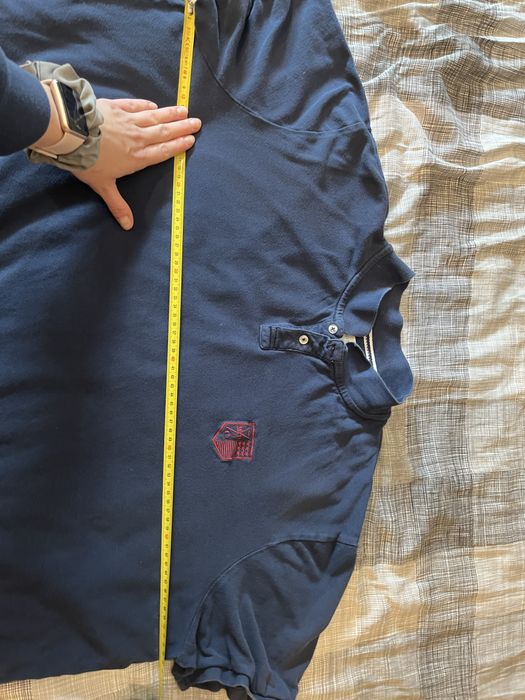 Polówka męska koszulka polo 5xl granatowa pier one