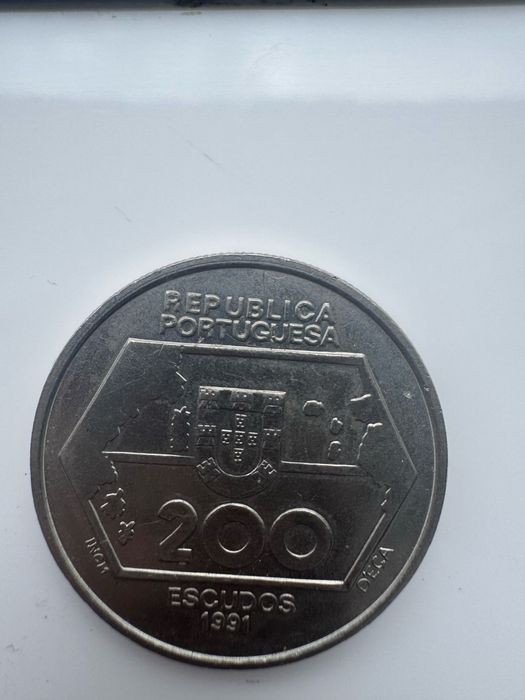 Moeda de 200 escudos (1991)