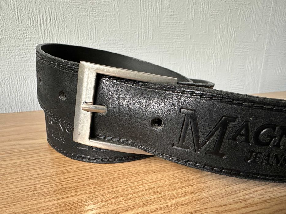 Skórzany pasek Magnum Jeans młodzieżowy, dziecięcy