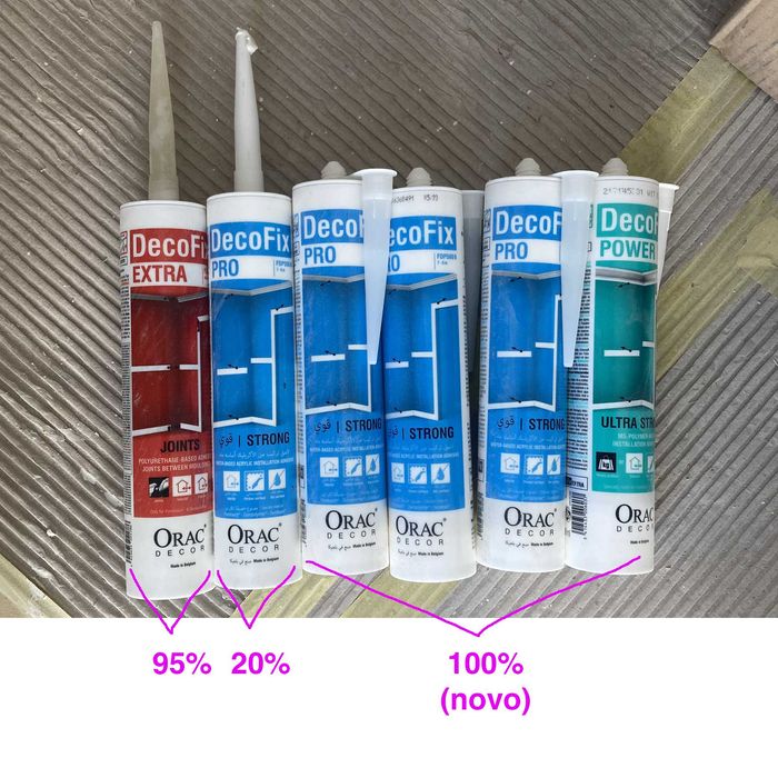 Cola, Silicone - Sancas, Molduras - Orac Decor - NOVO!