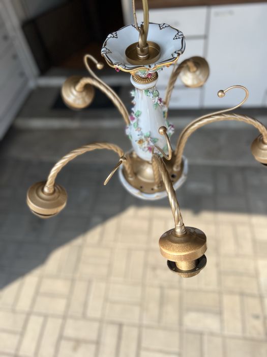 2 Candeeiros de teto clássico restaurados, muito antigos.