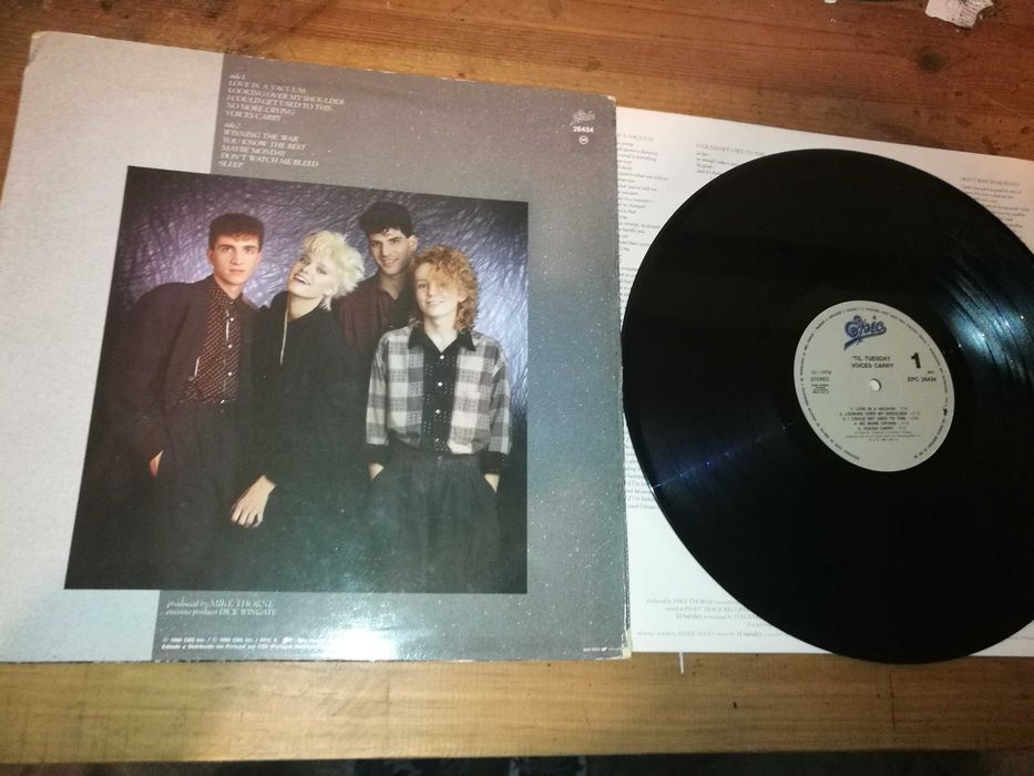 Till Tuesday - Voices Carry Lp